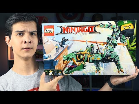 Видео: LEGO Ниндзяго Фильм - ДРАКОН ЛЛОЙДА - Набор На Обзор (70612)