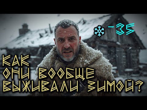 Видео: КАК СРЕДНЕВЕКОВЫЕ КРЕСТЬЯНЕ ПЕРЕЖИВАЛИ ЗИМУ!?