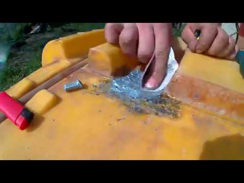 Видео: Разобрали ЮМЗ и Пайка бака опрыскивателя.