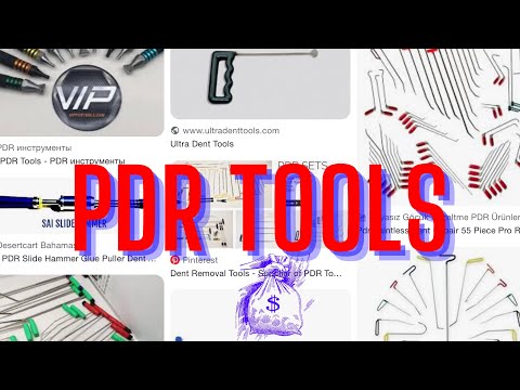 Видео: Top 10 PDR tool manufacturers | Тор 10 производителей PDR инструмента | Какой инструмент купить?
