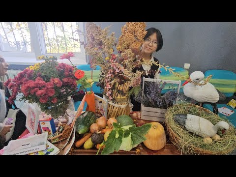 Видео: Подготовка к ярмарке/ Осенняя школьная ярмарка🍁🌞🍆🍅🍏🍇🥒🥕