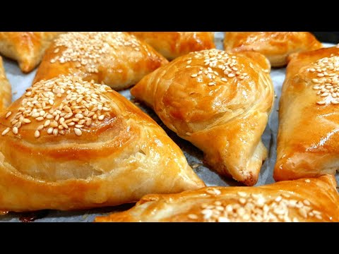 Видео: Лучшая САМСА узбекская, настоящая, Хрустящая и СЛОЕНАЯ! Домашняя Самса - простой и вкусный рецепт