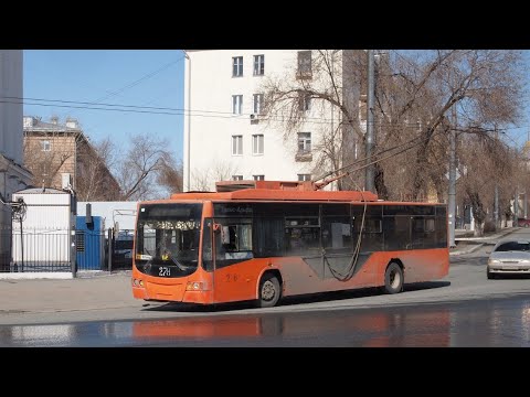 Видео: 278 по 12 Троллейбус ВМЗ-5298.01 «Авангард» Оренбург