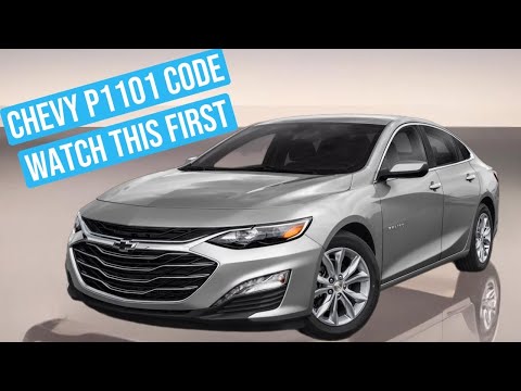 Видео: Код P1101 для Chevrolet Malibu 2019 года (посмотрите это, прежде чем приступать к замене деталей)