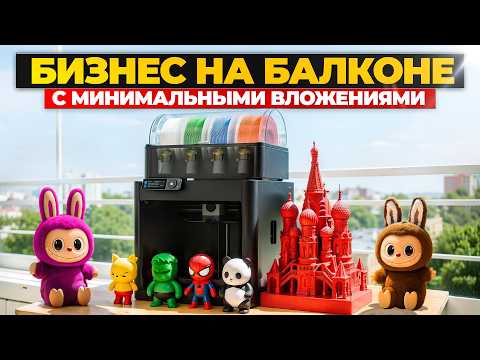 Видео: БИЗНЕС ИДЕИ 2025 на 3D принтере ДОМА: ПОШАГОВЫЙ ПЛАН / станки мини ПРОИЗВОДСТВО Bambu Lab в ГАРАЖЕ