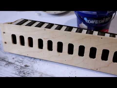 Видео: Баян Тульский цельнопланочный ( очень долгий ремонт)