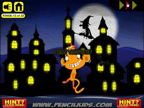 Видео: Обезьянка и Летучие Мыши прохождение Monkey GO Happy Bats walkthrough