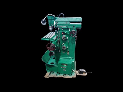 Видео: Легендарный советский широкоуниверсальный фрезерный станок / Legendary Soviet wide universal milling