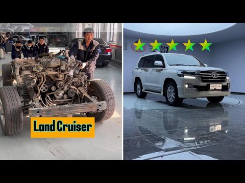 Видео: Ремонт и восстановление Toyota Land Cruiser — даем ему новую жизнь!