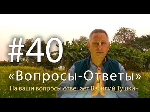 Видео: "Вопросы-Ответы", Выпуск #40 - Василий Тушкин отвечает на ваши вопросы