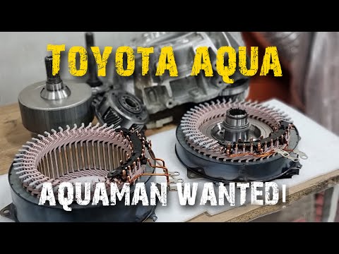 Видео: электромотор toyota aqua