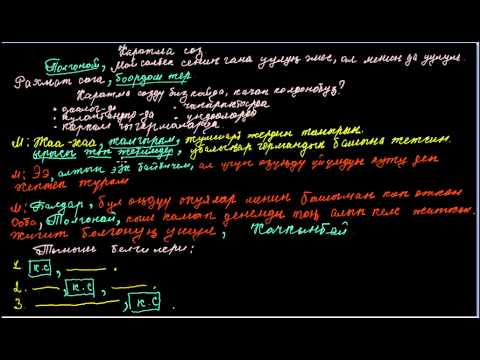 Видео: Каратма сөз