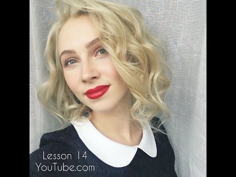 Видео: Урок 14. Ложное каре. Голливудские локоны