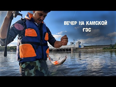 Видео: Ловим окуня на Камской ГЭС