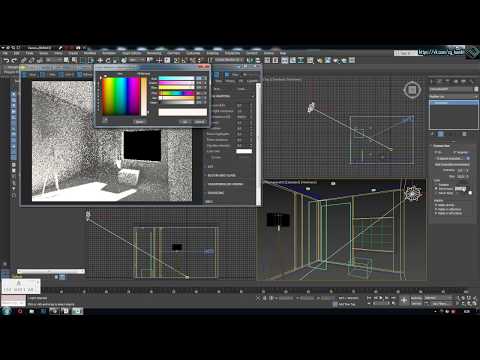 Видео: Источники света corona renderer