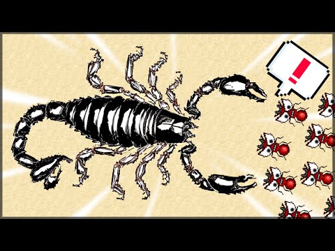 Видео: ИМПЕРАТОРСКИЙ СКОРПИОН ! Успей забрать РЕДКОГО СКОРПИОНА - Pocket Ants: Симулятор Колонии