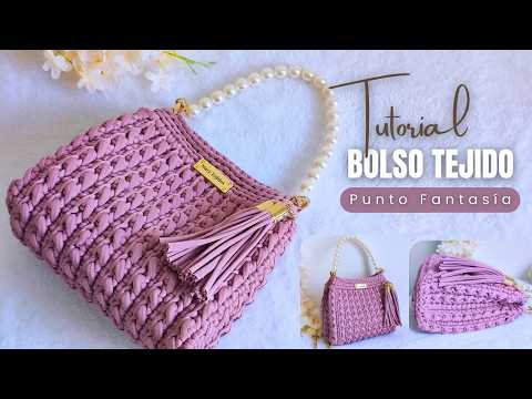 Видео: Красивая сумка // Вязание крючком | Декоративный узор | Элегантно, просто и быстро | Шаг за шагом