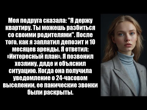 Видео: Моя девушка сказала: «Я оставлю квартиру себе. Можешь ночевать у родителей».