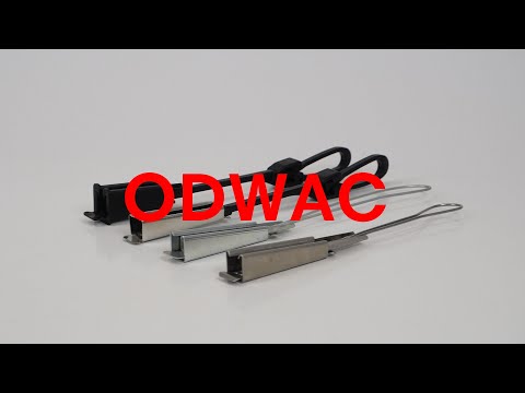 Видео: Зажимы для дроп-кабеля ODWAC