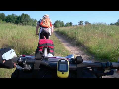 Видео: Путешествие Конаково - Тверь на велосипедах. День первый