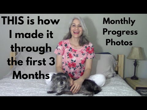 Видео: Переход на седые волосы: месяцы 1–3 / Как пережить каждый месяц. Фотографии прилагаются.