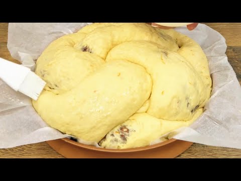 Видео: Пасхальный кулич на ниточках! Шаг за шагом. Пышные и очень вкусные!