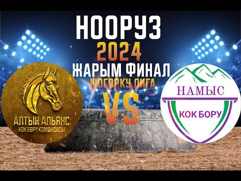 Видео: (Алтын-Альянс - Намыс) Биринчи лига  - Нооруз кубогу -  19.03.2024