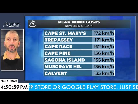 Видео: Исторический ноябрьский шторм отступает... В четверг ожидается ослабление системы