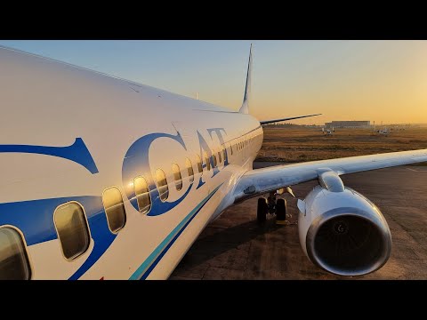 Видео: Boeing 737-800 а/к СКАТ | Рейс Алма-Ата — Усть-Каменогорск