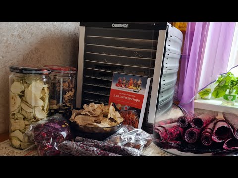 Видео: Дегидратор для сушки овощей OBERHOF Fruchttrockner B-53, обзор, плюсы, минусы.
