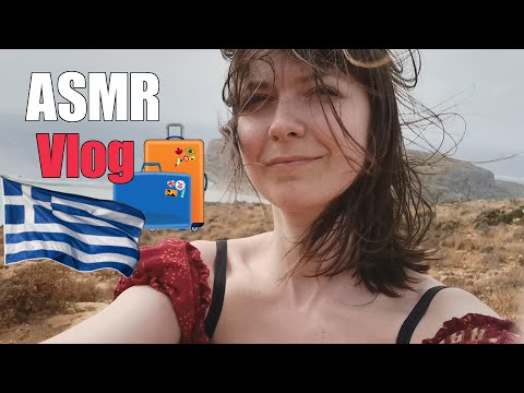 Видео: АСМР ASMR Влог Греция 🇬🇷 Крит часть 2🐈🌺⛪Целый час релакса!