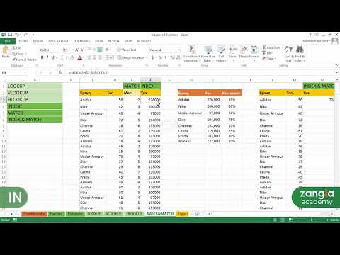 Видео: Microsoft Excel | Ахисан шат - Index match
