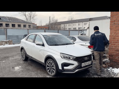 Видео: Lada Vesta Cross 2023. Установка сигнализации