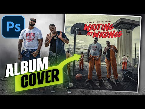 Видео: Я создал лучшую обложку альбома в Photoshop🤯