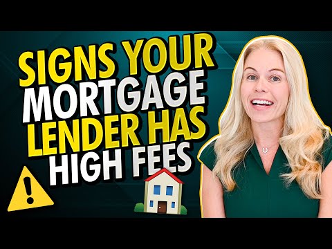 Видео: Признаки того, что у вашего ипотечного кредитора высокие комиссии и он завышает стоимость кредита...