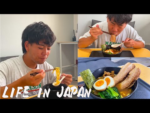 Видео: [Влог] Распорядок дня перед ночной сменой в Японии🇯🇵Я съел немного домашнего рамэна!!