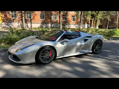 Видео: Первый раз за рулем Ferrari 488 Spider Родстер