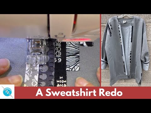 Видео: Переделка толстовки