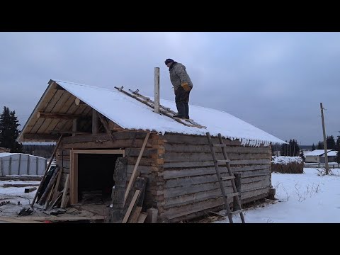 Видео: ОТОПЛЕНИЕ ГАРАЖА / УСТАНОВКА ТРУБЫ ДЛЯ ПЕЧКИ /ДЕРЕВЕНСКИЙ БЫТ.