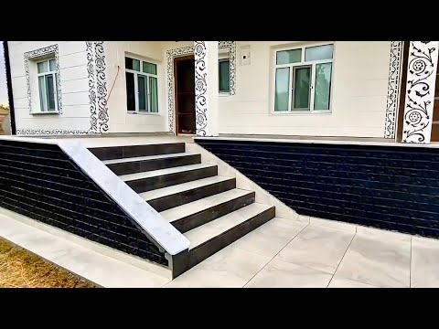 Видео: Керамические лестницы и веранды для дома на плато