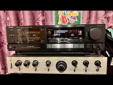 Видео: Усилитель Кумир У-001 и дека Victor TD-V711, волшебство аналоговых технологий?