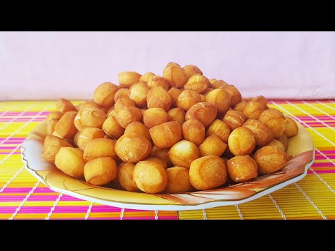 Видео: Баурсаки сладкие. Бауырсаки без дрожжей и разрыхлителя. Вкусно и просто.