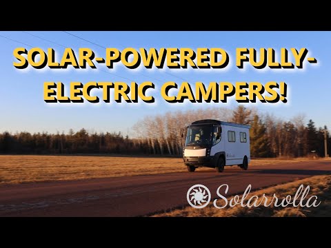 Видео: Solarrolla Napkin Series 5 — полностью электрические кемперы на солнечных батареях!