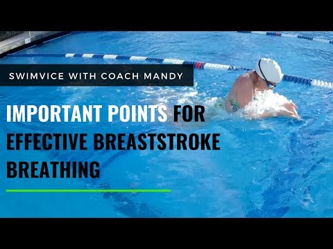Видео: Важные моменты для эффективного дыхания при плавании брассом