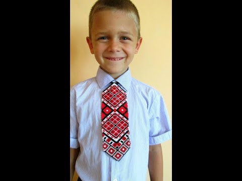 Видео: МК#3 Галстук из бисера.(сеточное плетение) How to make a tie from beads.Beadwork. Part 3 of 3
