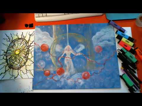 Видео: Рисуем Нейрографику с Ангелами -  Божественный Свет в наших клетках.