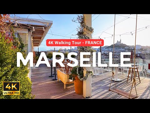 Видео: [4K] Марсель 🇫🇷 Центр города⛵Пешеходная экскурсия | Прованс | Франция 4K | Путешествовать