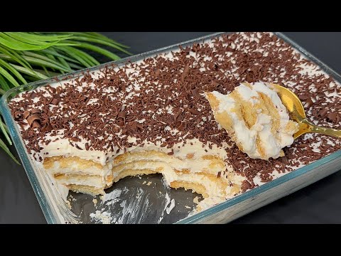 Видео: Простые десерты без духовки, сливочного сыра и масла, приготовишь за 5 минут, они тают во рту!🤩