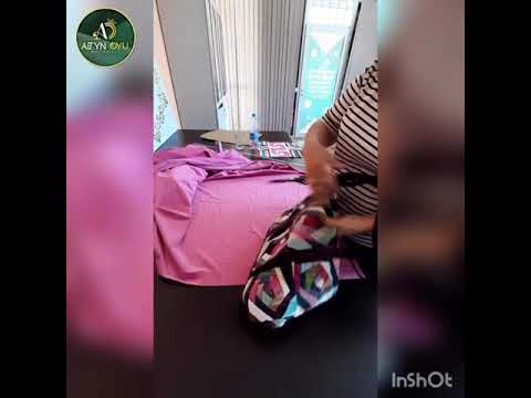 Видео: Жол құрақтан жасалған сумка