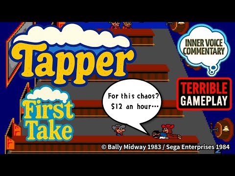 Видео: Tapper (1984, Аркада) – Классика впервые [Один дубль]